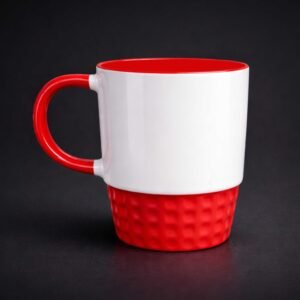 RED Dots mug